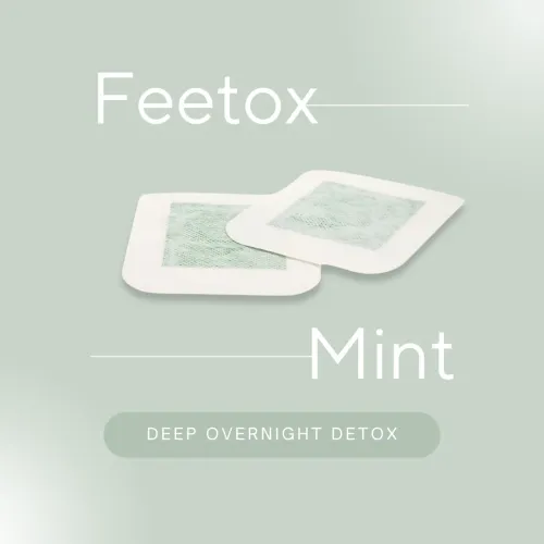 feetox detox voetpleister munt voor vermoiede en zware voeten