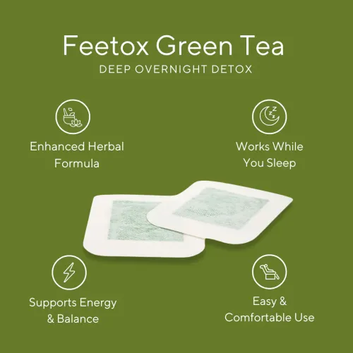 Feetox Detox Voetpleisters Original voor balans, ontspanning en vitaliteit.